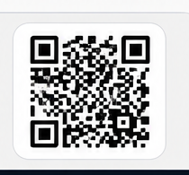 QR code to register for the webinar